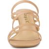 imageAllegra K Womens Strappy Block Heels Slide Heel SandalsNude