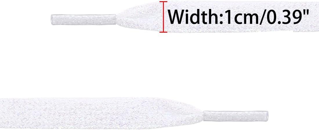 imageAllegra K Glitter Shiny Metallic Sparkling Shimmery Flat Sneakers Shoelace Shoe Laces StringsBlue