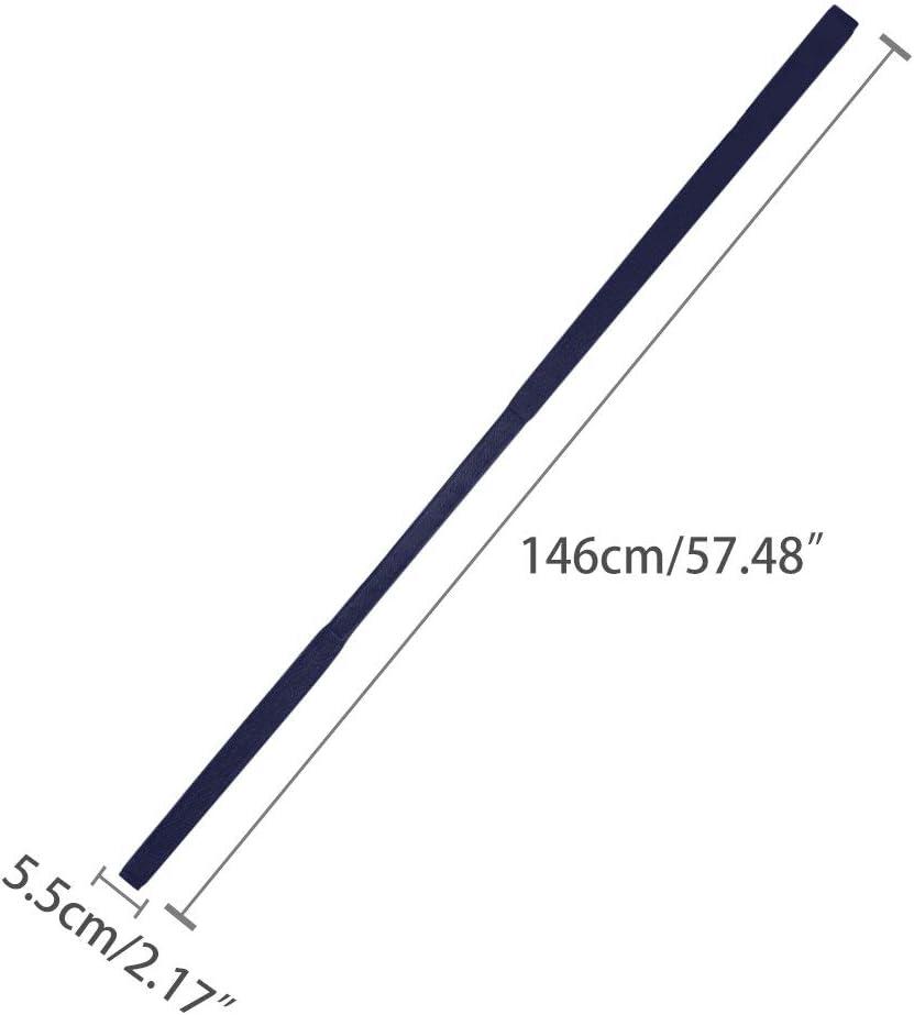 imageAllegra K Mens SelfTied Solid Color Skinny Flat Tips Designed Knit TiesNavy Blue