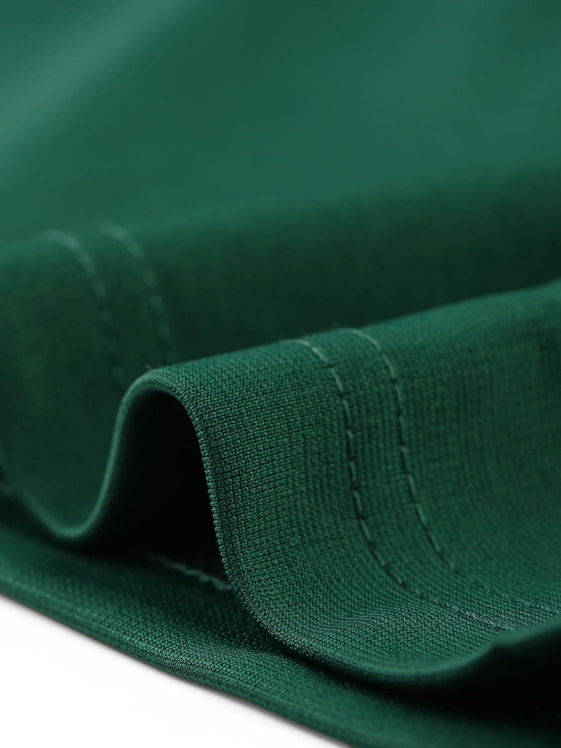 imageAllegra K Vintage Sheath Dress for Womens Flat Collar Bodycon 1950s Business Office Pencil DressesGreen