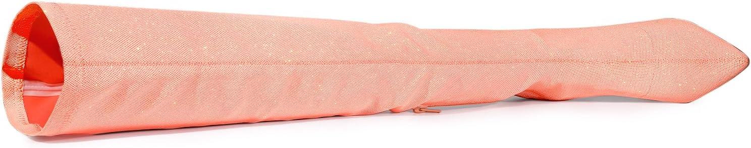 imageAllegra K Womens Glitter Pointed Toe Stiletto Heels Over the Knee High BootsLight Salmon