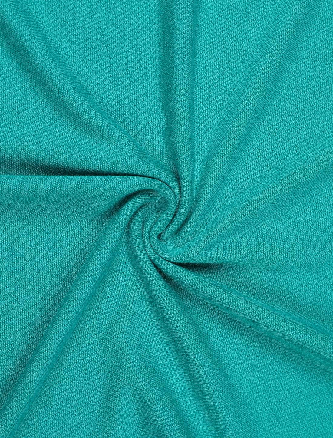 imageAllegra K Womens Half Sleeves Scoop Neck Fitted Layering Top Soft TShirtGreen