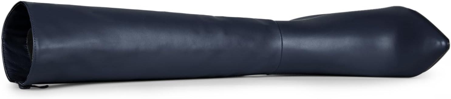 imageAllegra K Womens High Heels Pointed Toe Stiletto Heel Knee High BootsNavy Blue