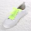 imageAllegra K 2 Pairs Flat Snow Yarn Shoelaces 25cm4cm Wide Transparent Shoe Laces for SneakersLight Green