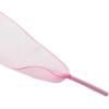 imageAllegra K 2 Pairs Flat Snow Yarn Shoelaces 25cm4cm Wide Transparent Shoe Laces for SneakersLight Pink