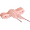 imageAllegra K Flat Velvet Shoelaces 06 Inches Wide Ribbon Shoe Laces Strings for Sneakers Shoes BootsLight Coral Color