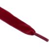 imageAllegra K Flat Velvet Shoelaces 06 Inches Wide Ribbon Shoe Laces Strings for Sneakers Shoes BootsWine Red