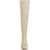 imageAllegra K Womens Glitter Pointed Toe Stiletto Heel Over the Knee Thigh High BootGold