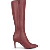 imageAllegra K Womens High Heels Pointed Toe Stiletto Heel Knee High BootsBurgundy