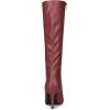 imageAllegra K Womens High Heels Pointed Toe Stiletto Heel Knee High BootsBurgundy