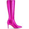 imageAllegra K Womens High Heels Pointed Toe Stiletto Heel Knee High BootsHot Pink