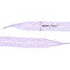 imageAllegra K Womens Lace Hollow Flower Embroidered Shoestrings Extra Wide Flat Shoe Laces for Sneakers 2 PairsLight Purple