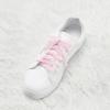 imageAllegra K Womens Lace Hollow Flower Embroidered Shoestrings Extra Wide Flat Shoe Laces for Sneakers 2 PairsPink