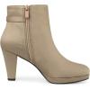 imageAllegra K Womens Low Platform Side Zip Buckle Chunky High Heel Ankle BootiesNude