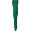 imageAllegra K Womens Platform Block Heel Over Knee High BootsGreen