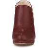 imageAllegra K Womens Platform Round Toe Chunky Heelss Ankle BootiesBurgundy