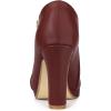 imageAllegra K Womens Platform Round Toe Chunky Heelss Ankle BootiesBurgundy