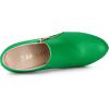 imageAllegra K Womens Platform Round Toe Chunky Heelss Ankle BootiesGrass Green