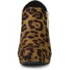imageAllegra K Womens Platform Round Toe Chunky Heelss Ankle BootiesLeopard