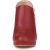 imageAllegra K Womens Platform Round Toe Chunky Heelss Ankle BootiesRed