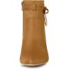 imageAllegra K Womens Pointed Toe Block Heel Zipper Ankle BootsBrown