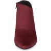 imageAllegra K Womens Pointed Toe Kitten Heel Cutout Ankle BootsBurgundy