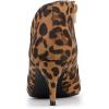 imageAllegra K Womens Pointed Toe Kitten Heel Cutout Ankle BootsLeopard