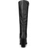 imageAllegra K Womens Round Toe Block Heeled Knee High BootsBlack