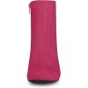 imageAllegra K Womens Round Toe Chunky Heel Ankle BootsHot Pink