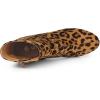 imageAllegra K Womens Round Toe Chunky Heel Ankle BootsLeopard