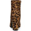 imageAllegra K Womens Round Toe Chunky Heel Ankle BootsLeopard