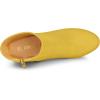 imageAllegra K Womens Round Toe Chunky Heel Ankle BootsYellow