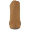 imageAllegra K Womens Round Toe Chunky Heeled Ankle Heel BootsBrown