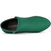 imageAllegra K Womens Round Toe Chunky Heeled Ankle Heel BootsEmerald Green