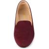 imageAllegra K Womens Round Toe Slip on Ballet Flats ShoesBurgundy