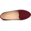 imageAllegra K Womens Round Toe Slip on Ballet Flats ShoesBurgundy