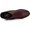 imageAllegra K Womens Round Toe Zipper Block Heel Platform Ankle BootsBurgundy