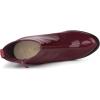 imageAllegra K Womens Round Toe Zipper Chunky Heels Ankle BootsBurgundy