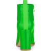 imageAllegra K Womens Round Toe Zipper Chunky Heels Ankle BootsGrass Green