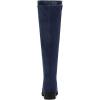 imageAllegra K Womens Side Zipper Chunky Heels Knee High BootsNavy Blue