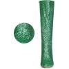 imageAllegra K Womens Sparkle Glitter Pointy Toe Stiletto Heel Knee High BootsGreen