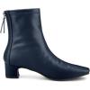 imageAllegra K Womens Square Toe Block Heels Ankle BootsNavy Blue