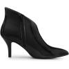 imageAllegra K Womens V Shape Pointed Toe Stiletto Heel Ankle BootsBlack