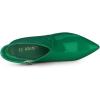 imageAllegra K Womens V Shape Pointed Toe Stiletto Heel Ankle BootsGreen