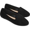 imageAllegra K Womens Round Toe Slip on Ballet Flats ShoesBlack