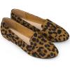 imageAllegra K Womens Round Toe Slip on Ballet Flats ShoesLeopard