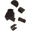 imageAllegra K Ladies Faux Leather Self Tie Bowknot Wide Waist Band Sash Obi Belt for DressesDark Brown