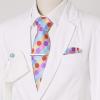 imageAllegra K Mens Polka Dots Selftied Tie Handkerchief Clip Cufflinks Wedding Business Necktie SetsColorful