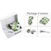 imageAllegra K Mens Polka Dots Selftied Tie Handkerchief Clip Cufflinks Wedding Business Necktie SetsGreen