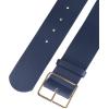 imageAllegra K PU Leather Belts for Women Metal Pin Buckle 2 Inches Wide Belt for Dress PantsNany Blue